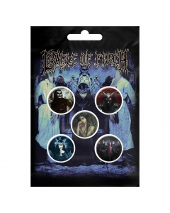 cradle of filth cryptoriana button badge pack