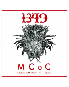 1349 album cover Massive Cauldron Of Chaos