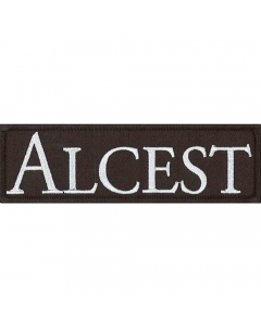 alcest logo patch