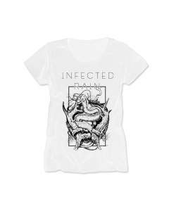 infected rain the earth mantra girlie t shirt