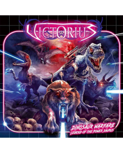 58480 victorius dinosaur warface - legend of the powersaura digipak cd power metal