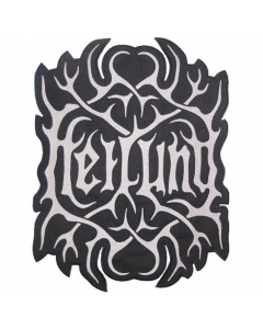 heilung - logo cut out - backpatch - napalm records
