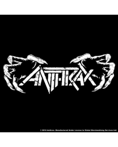 anthrax death hands coaster