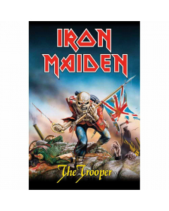 iron maiden the trooper flag