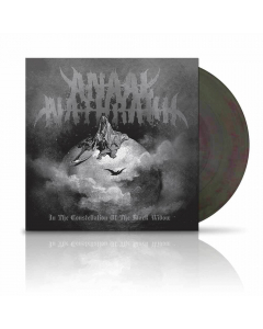anaal nathrakh in the constellation of the black widow grey green marbled vinyl