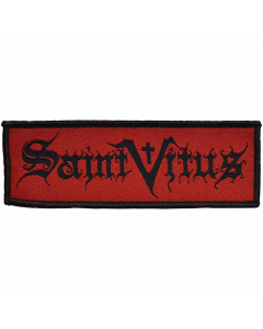Saint Vitus logo red patch