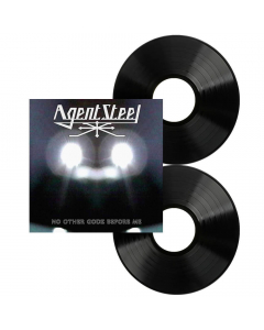 Agent Steel No Other Godz Before Me Black 2 LP