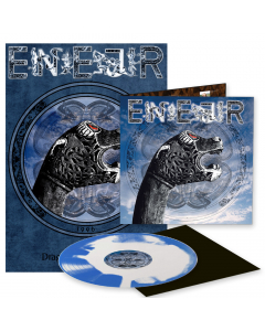 einherjer dragons of the north blue white ink spot vinyl