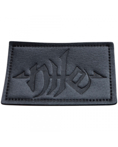 nile logo leather patch