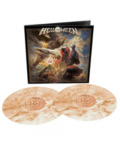 Helloween - BROWN CREAM WHITE Marbled 2-Vinyl