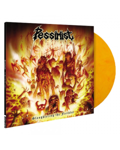 Slaughtering The Faithful - YELLOW RED ORANGE Marbled Vinyl