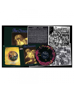 Lunar Womb - BLACK PURPLE Merge MUSTARD Splatter Vinyl