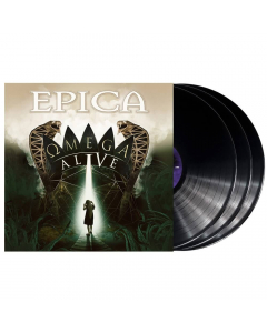 Omega Alive - BLACK 3-Vinyl
