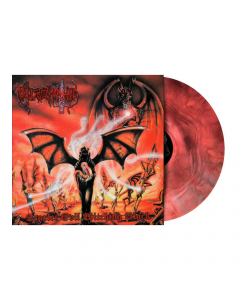 Scarlet Evil Witching Black - ROT SCHWARZ Marmoriertes Vinyl