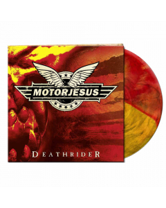Deathrider - YELLOW RED ORANGE BLACK Smoke Vinyl