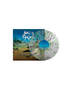 Abstract Reality - CLEAR SILVER GREEN Splatter Vinyl