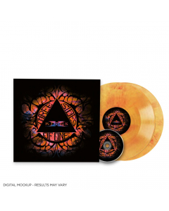 Three Sides Of One - DELUXE ORANGE RED Marbled 2-Vinyl