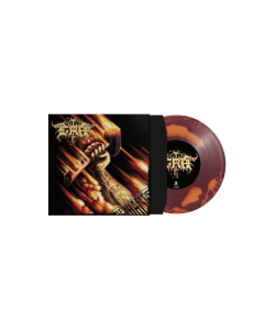 Flame Of Haephestus - ORANGE BROWN Merge 7" Vinyl