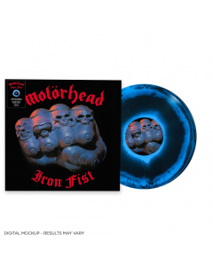 Iron Fist - BLACK BLUE Swirl Vinyl