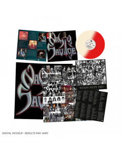Nasty Savage - BONE COLOURED RED Bi-Coloured Vinyl