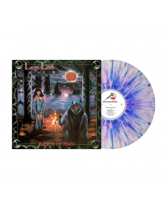 Burn To My Touch - WHITE with PURPLE PINK BLUE Splatter Vinyl