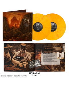 Where Fear and Weapons Meet  YELLOW RED Marbled 2- Vinyl