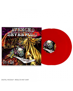 City Of Evil - RED 2-Vinyl