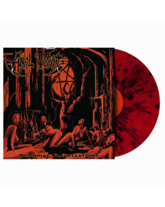Demoniac Flagellations - RED BLACK Splatter Vinyl