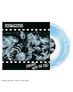 Finished With The Dogs - LIGHT BLUE WHITE Mixed Vinyl