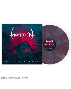 Here For None RED BLUE WHITE Marbled Vinyl