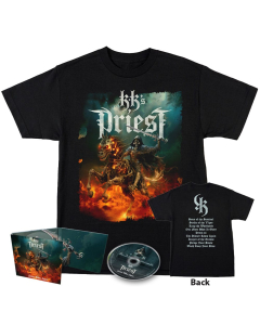 The Sinner Rides Again Digipak CD + T- Shirt Bundle