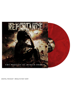 The Process Of Human Demise - RED Marbled Vinyl