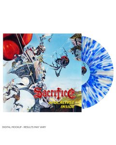 Apocalypse Inside - BLUE WHITE Splatter Vinyl