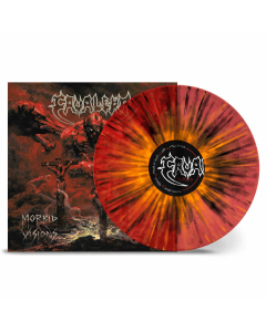 Morbid Visions - ROT ORANGE SCHWARZES Splatter Vinyl