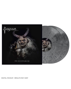 The Monster Roars - BLACK WHITE Marbled 2-Vinyl