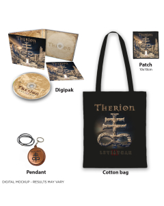 Leviathan III Digipak CD + Pendant + Patch + Card + Cotton Bag Bundle