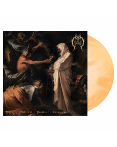 Militant : Penitent: Triumphant - WHITE ORANGE Galaxy Vinyl