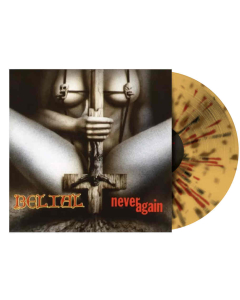 Never Again - MUSTARD BROWN OXBLOOD BLACK Splatter Vinyl