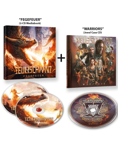 Warriors CD + Fegefeuer Mediabook 2- CD