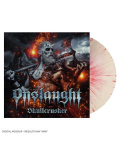 Skullcrusher - WHITE RED Splatter Vinyl