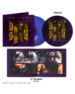 Live in Los Angeles Die Hard Edition: LILA WEISS marmoriertes 2- Vinyl + Slipmat