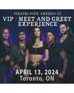 April 13, 2024 - VIP upgrade ticket Toronto, CAN