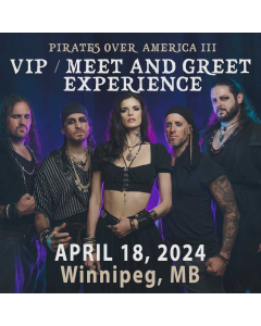 April 18, 2024 - VIP upgrade ticket Winnipeg, CAN