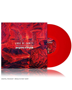 Purgatory Afterglow - Clear Red LP