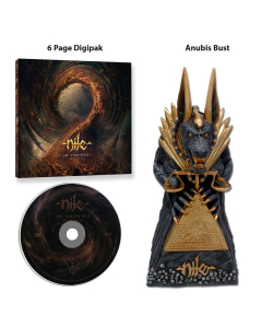 The Underworld Awaits Us All - Digipak CD + Anubis Büsten Bundle