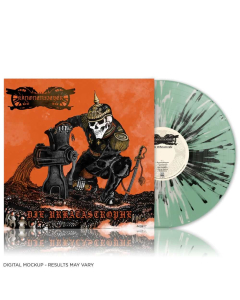 Die Urkatastrophe - Bottle Green Bone Colored Black Splatter LP