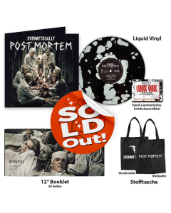 Post Mortem - Liquid Black LP Deluxe Edition + 12" Booklet + Stofftasche