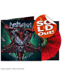 Birth of Malice - Rot Schwarze Splatter LP