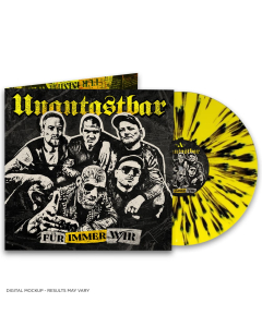 Für immer Wir - Gelb Schwarze Splatter LP