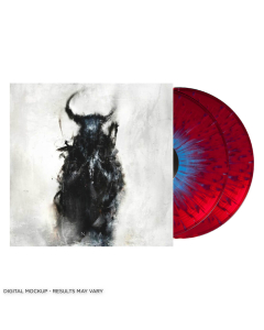 Nija - Translucent Red with Blue Splatter 2-LP
